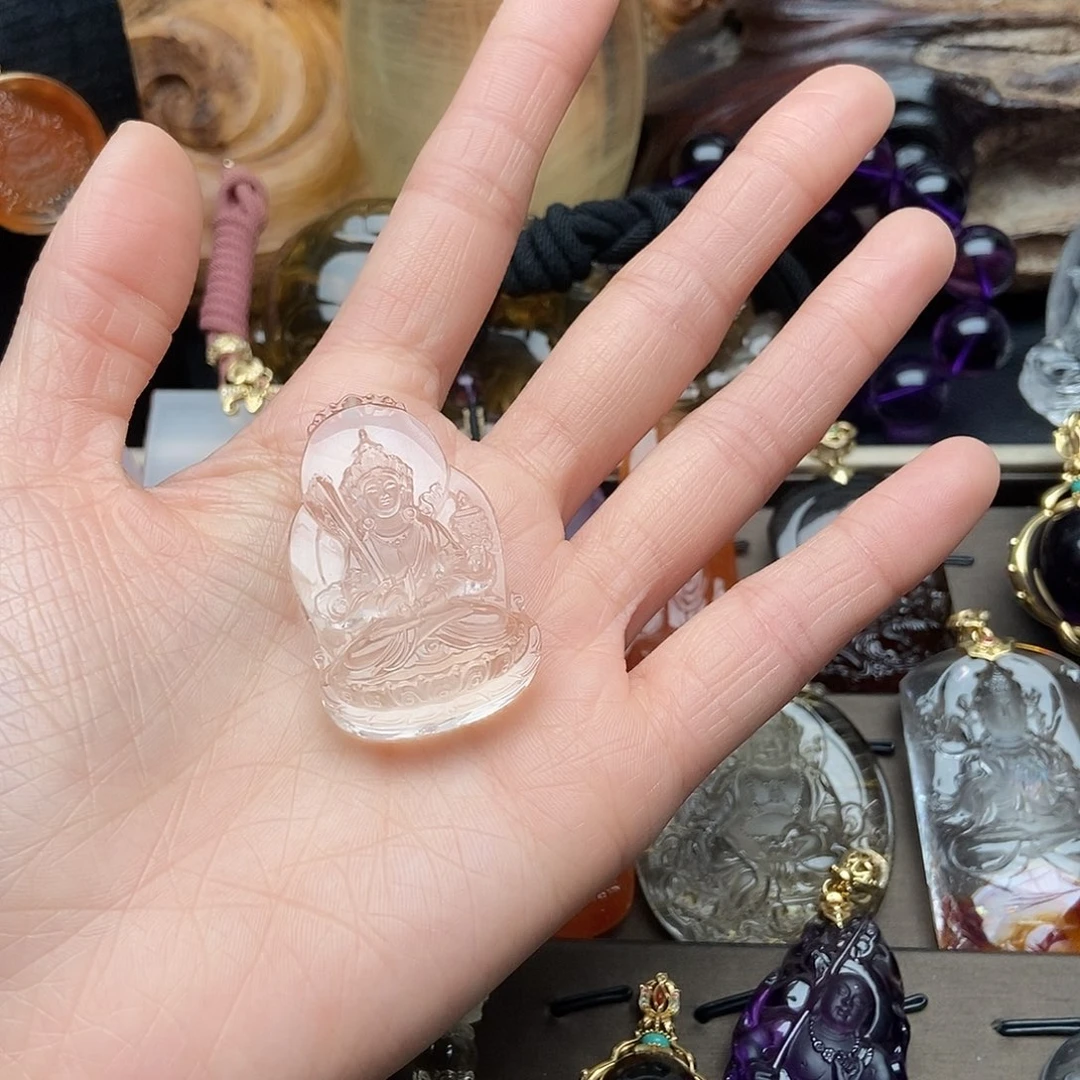 水晶吊坠未镶嵌婷*吊坠