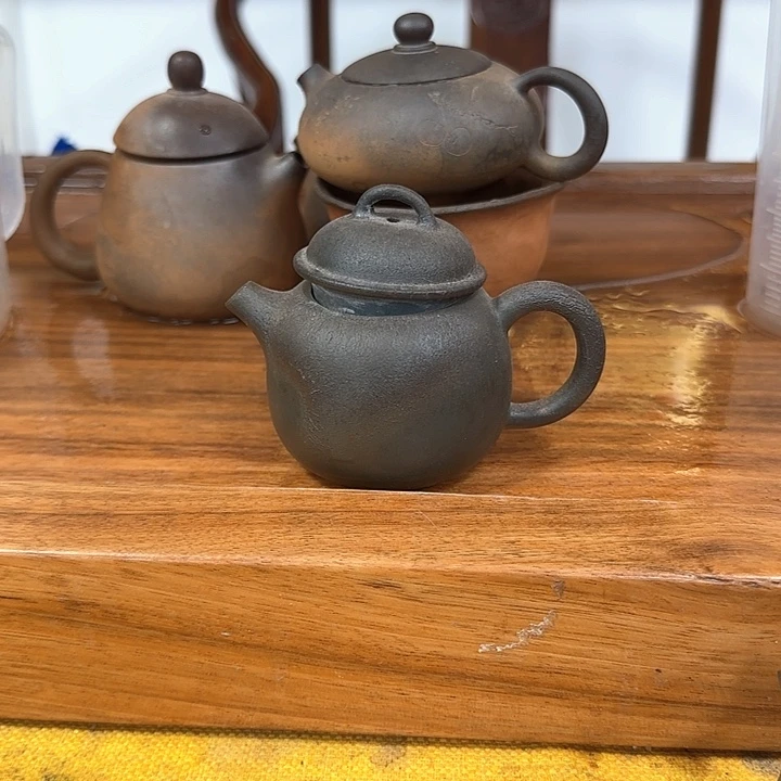 茶壶紫砂坭兴陶柴烧