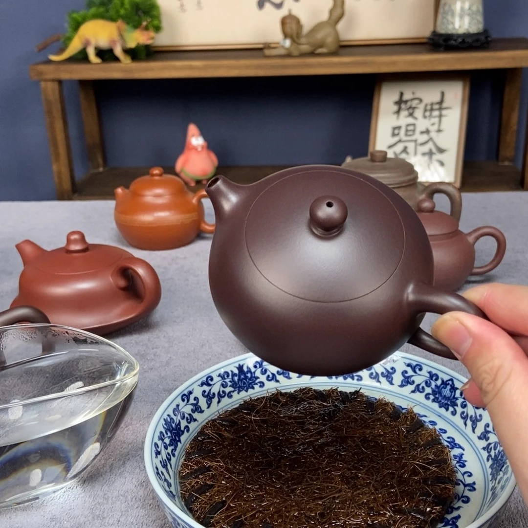 茶壶紫砂?扁西施紫砂壶