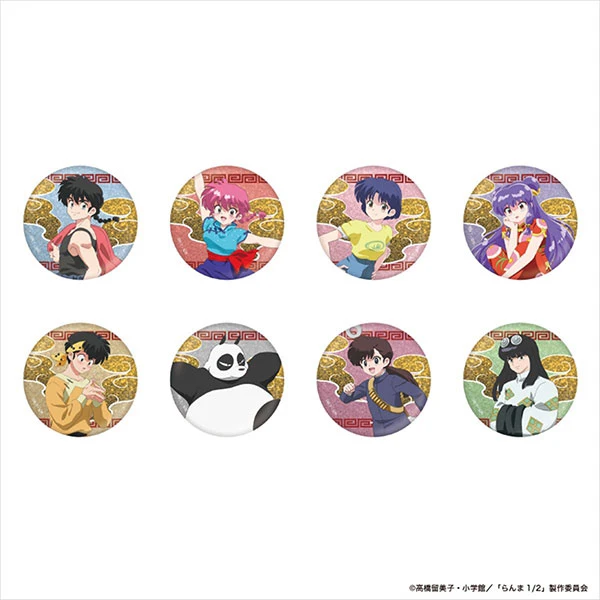 乱马1/2   金属吧唧  烫金大吧唧正版日谷 默认代拆