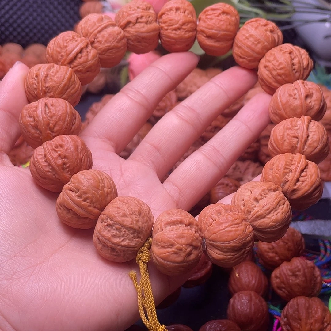 方***）文玩核桃手串大磨盘