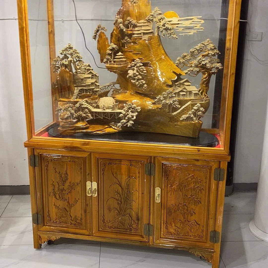 金丝楠朱金丝楠摆件