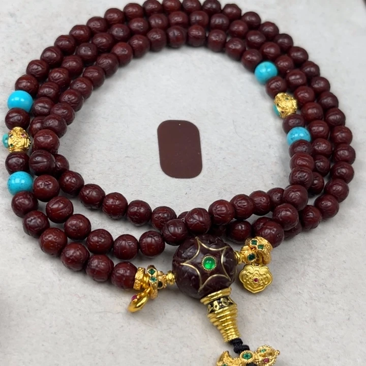 北***斗凤眼菩提吊坠凤眼