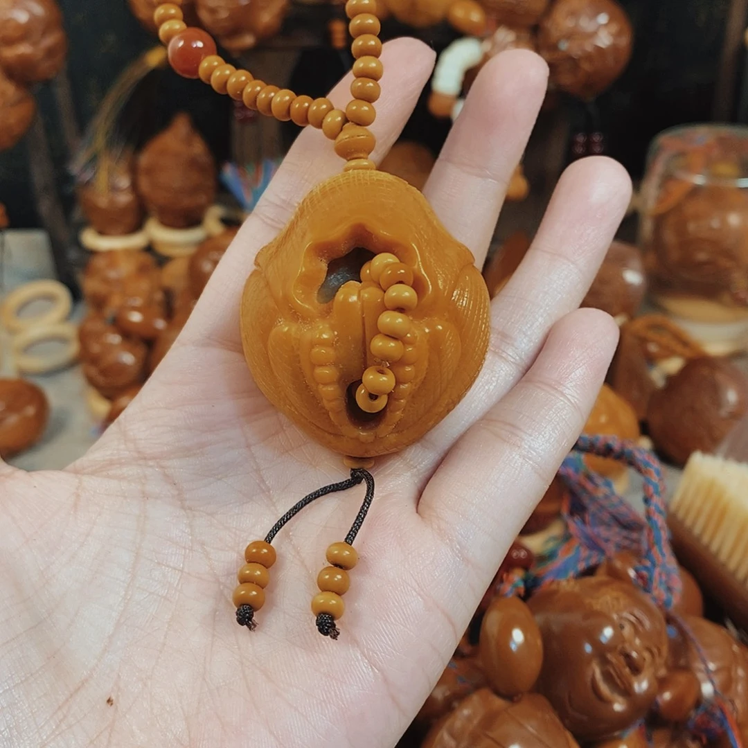 橄榄核手串/手链无相单颗瑕疵00669