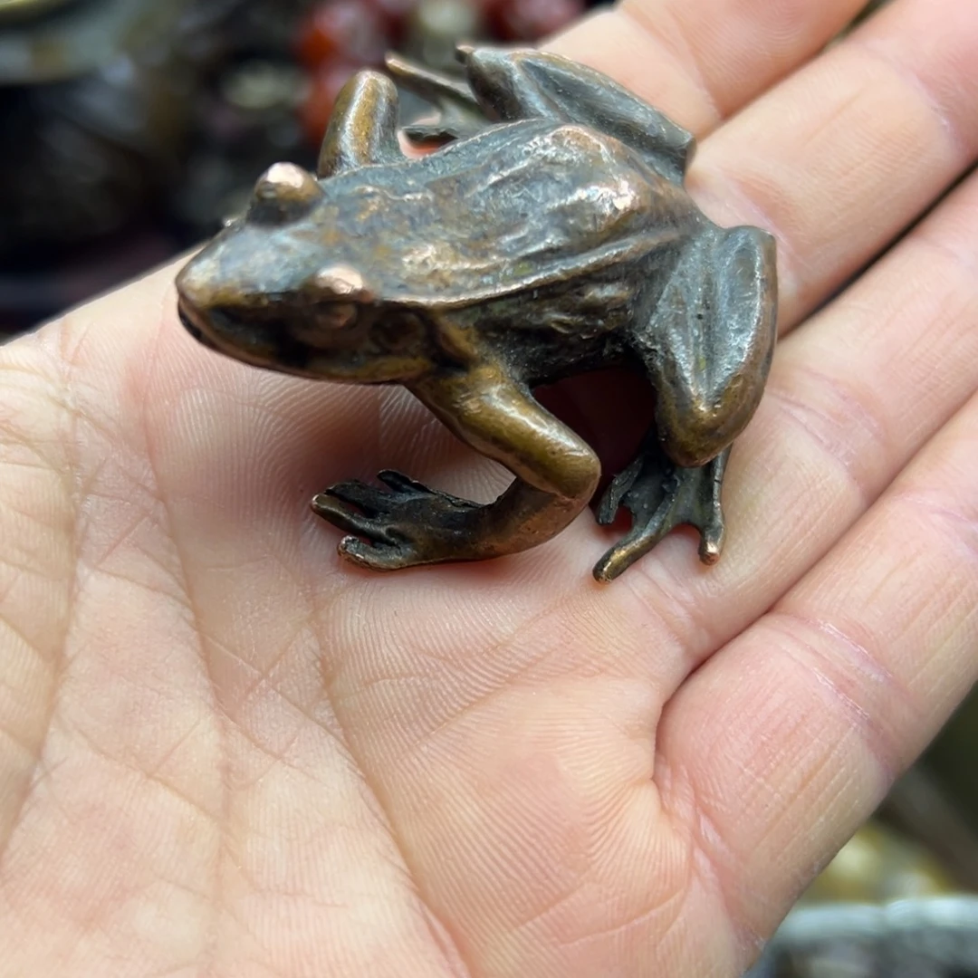 铜摆件欢迎欢迎你