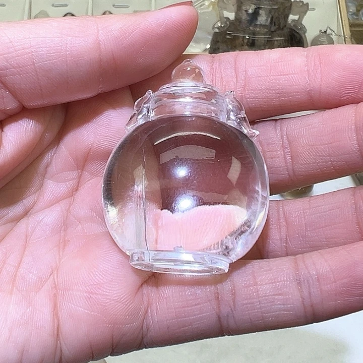 未镶嵌吊坠(不含链)水晶米*