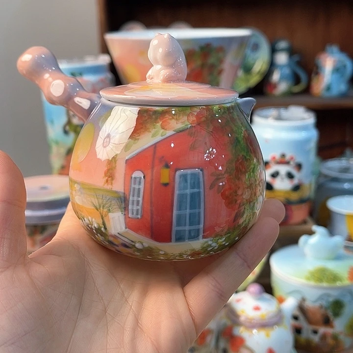 陶景德镇釉下手绘陶瓷
