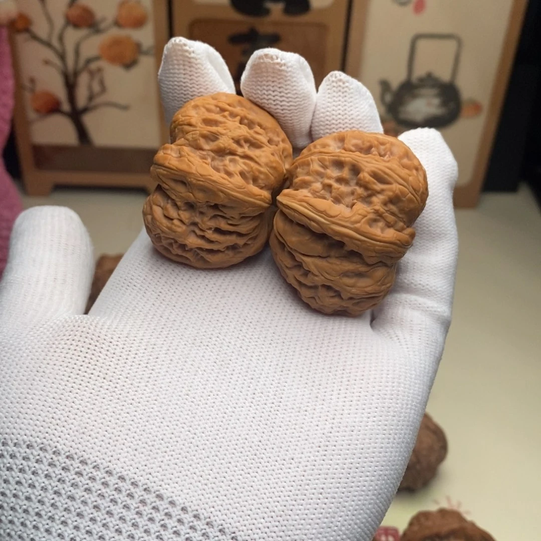 桃核把件44✖️40的平谷元宝