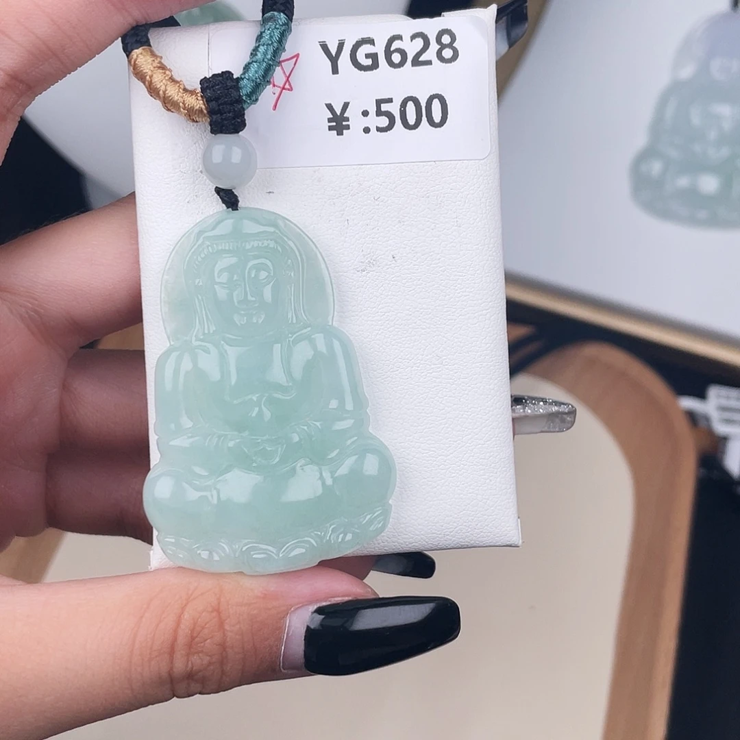 翡翠未镶嵌颈饰YG628