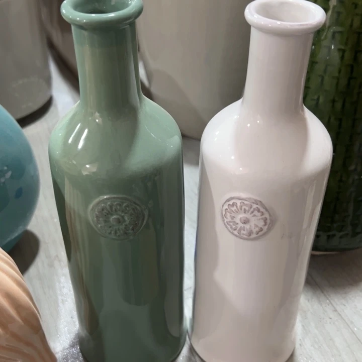 陶瓷花瓶摆件外贸出口微瑕捡漏