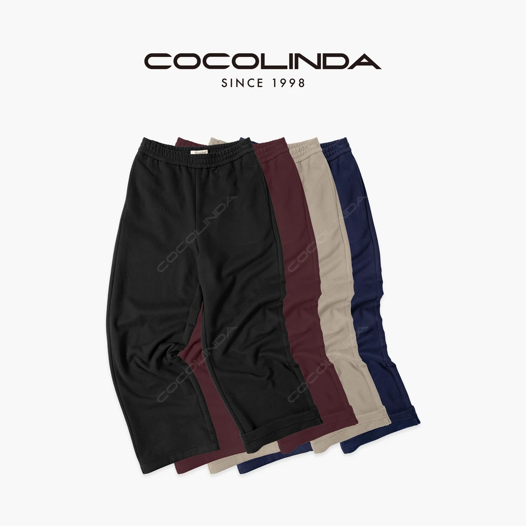 COCOLINDA | "圣诞系列“秋冬款 四色欧美风磨毛直筒裤套装P3746