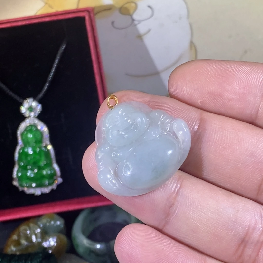 颈饰未镶嵌翡翠翡翠吊坠