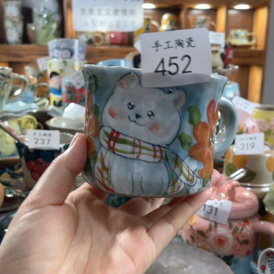 景德镇手工陶瓷杯452