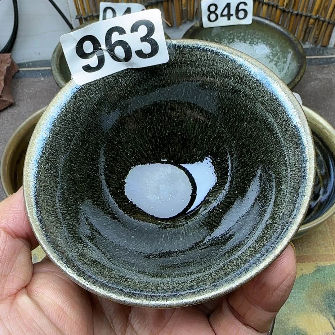 茶盏建盏杯主人杯龙窑柴烧