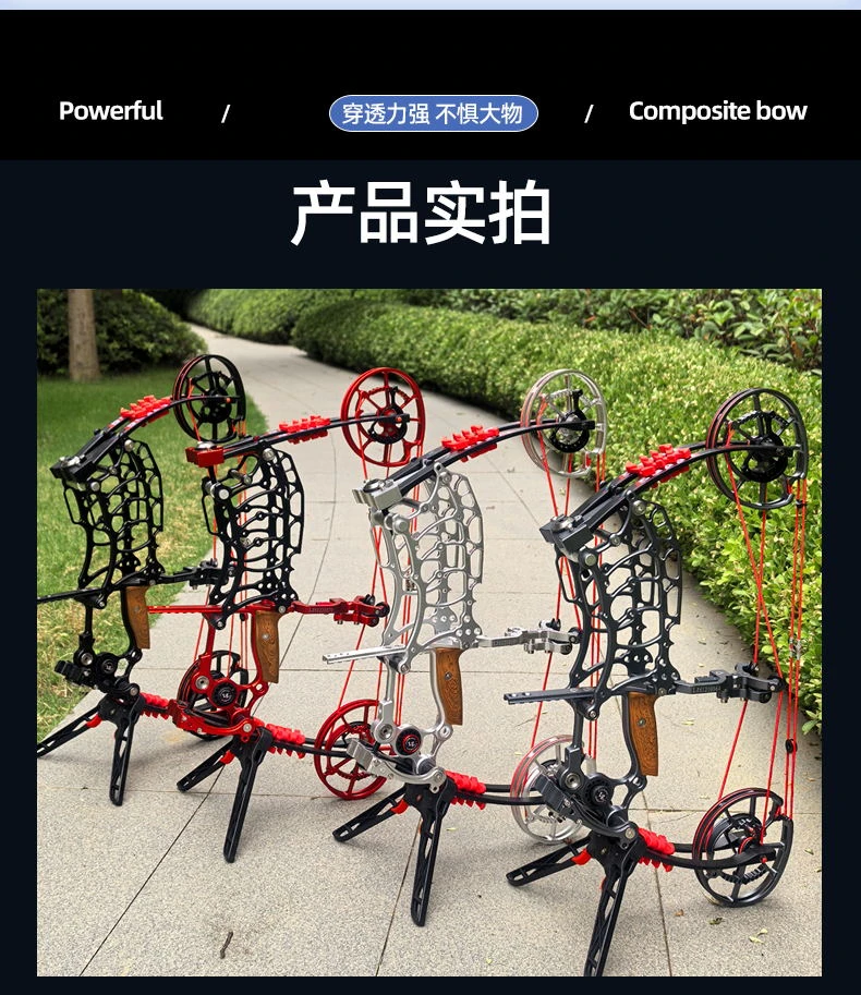 浪子龙X2025新款全数控CNC珠箭两用短轴距复合弓
