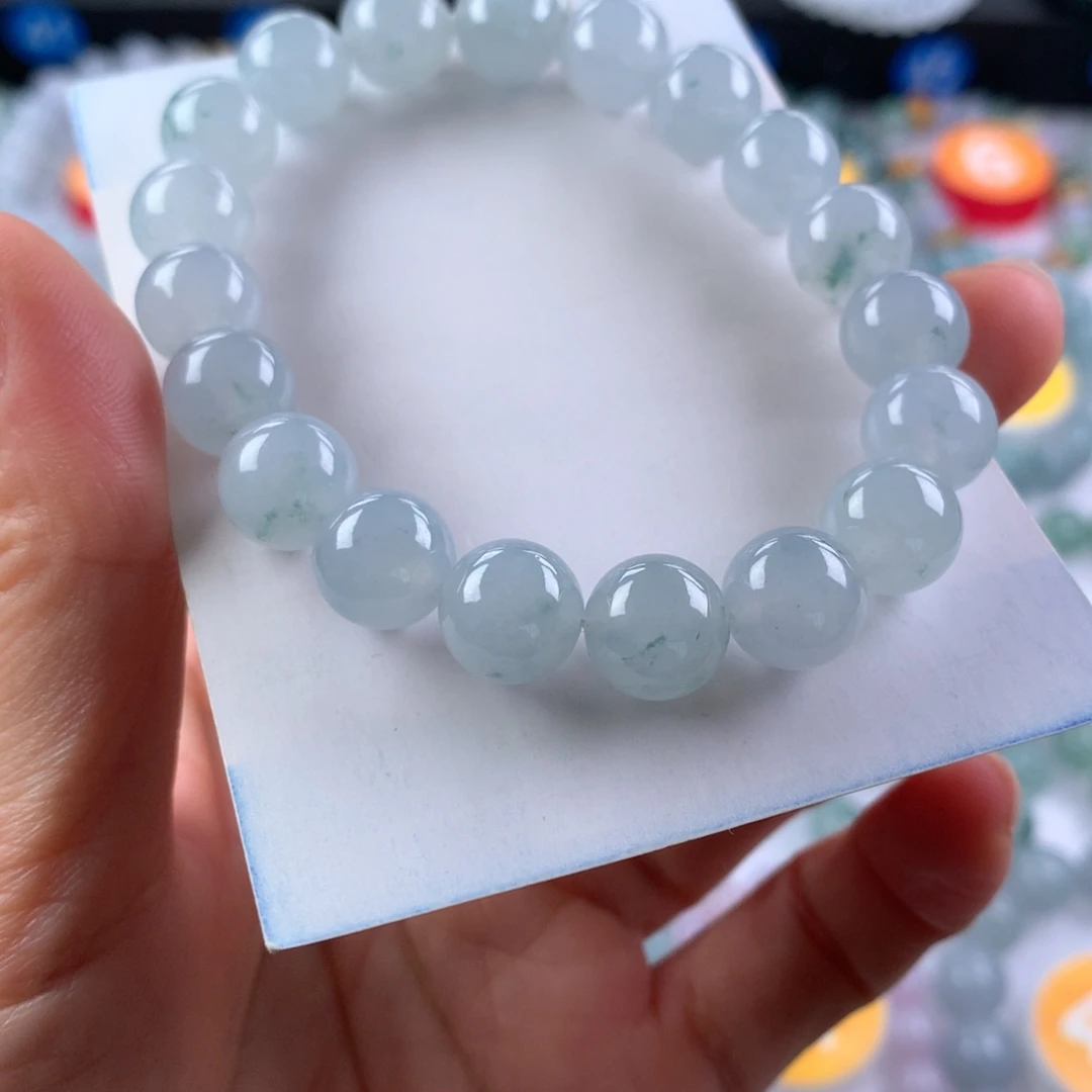 翡翠未镶嵌手链卡10