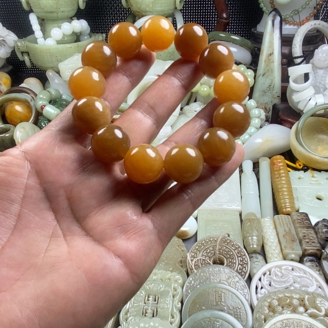 和田玉（糖玉）未镶嵌颈饰