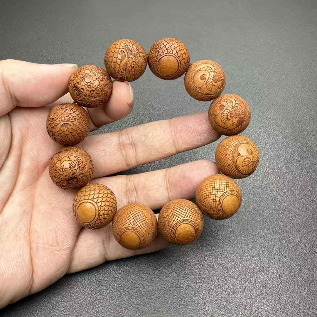 黄金檀木20mm成品手串551