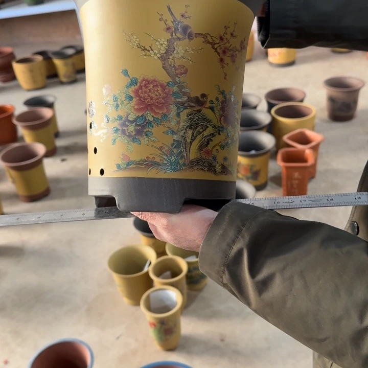 紫砂花盆紫砂花盆破损补发