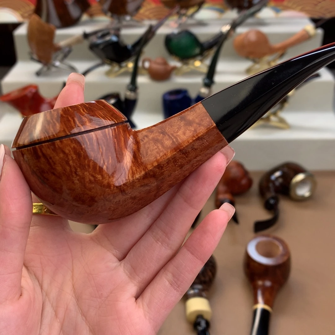 峰***高品质石楠木烟斗