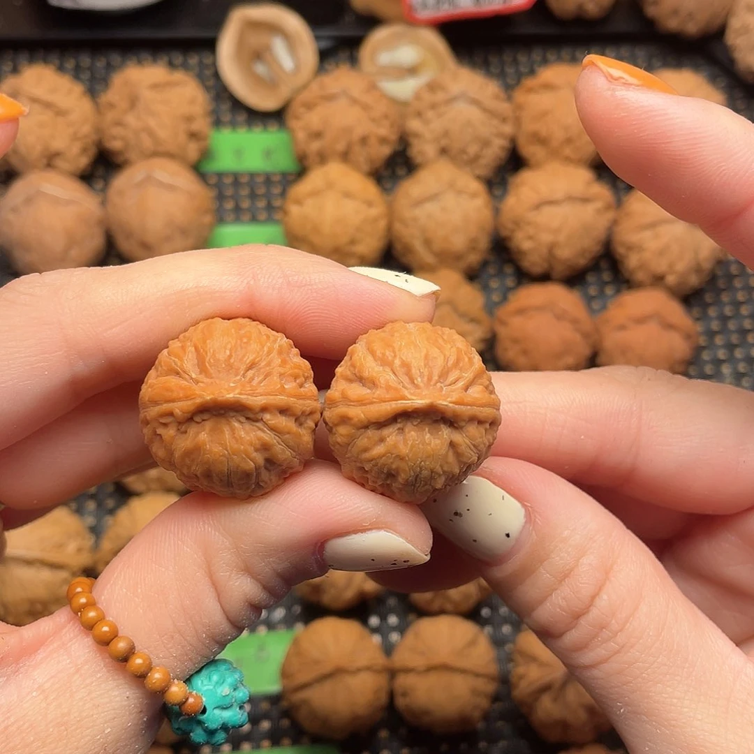 文玩核桃吊坠24尺水晶小苹果0007