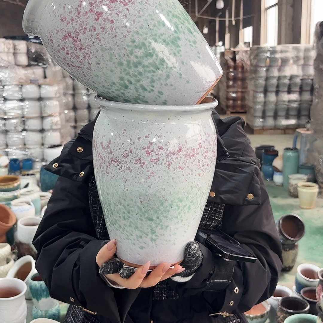 正品红陶高26/18两个