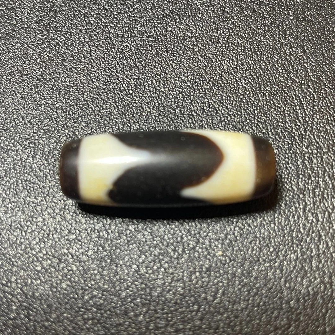 【古珠】20世纪玛瑙珠   单虎牙珠 2505140169