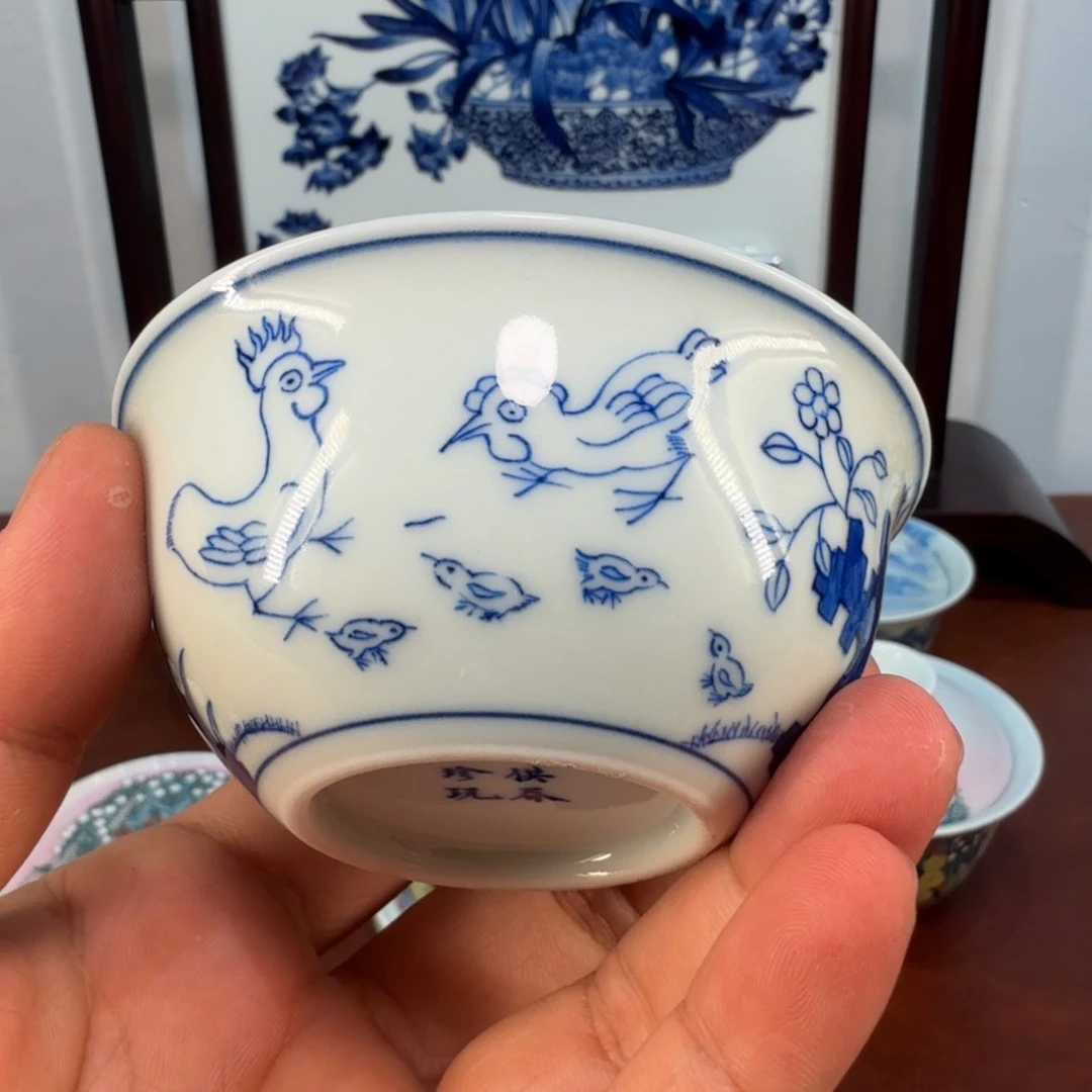 现代景德镇全手绘茶器