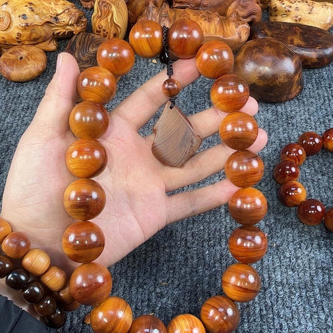 崖柏太行崖柏沉水骨料，赤焰红2.5