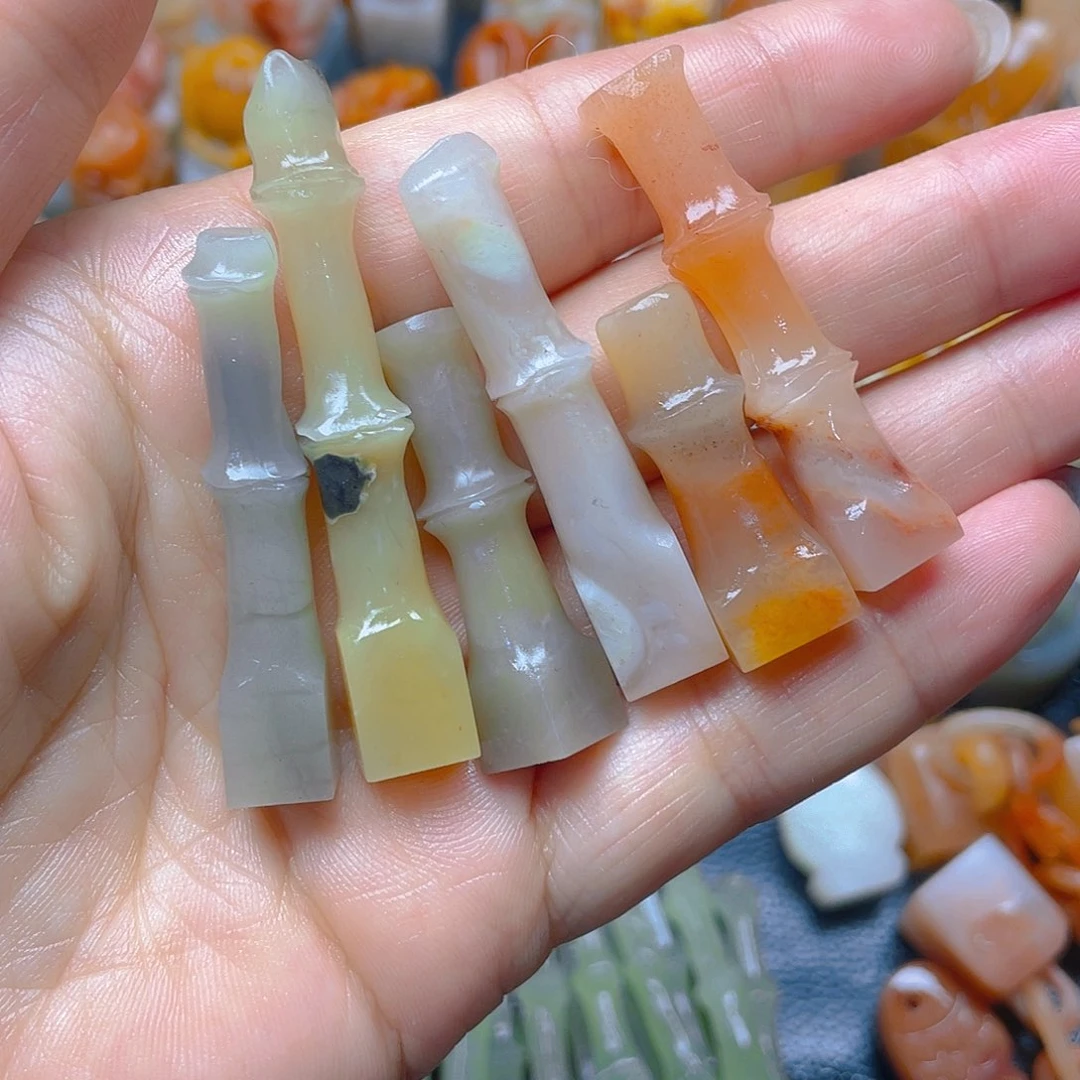 青田石印石A**哥节节高升