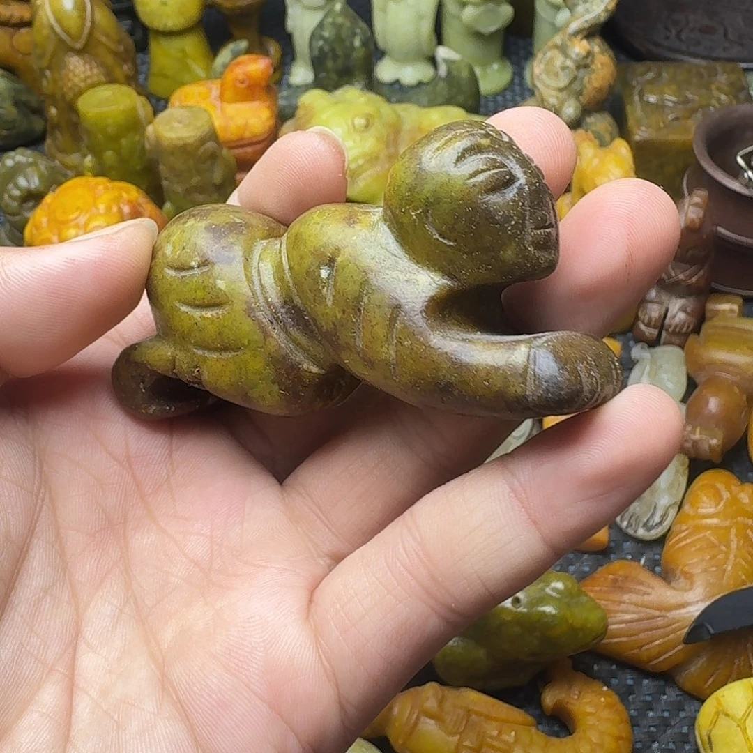 白玉菩提吊坠。。。