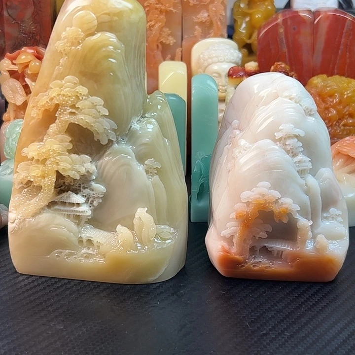 寿山石印石寿山石篆刻章