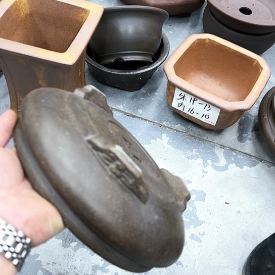 红陶紫砂花盆漂亮