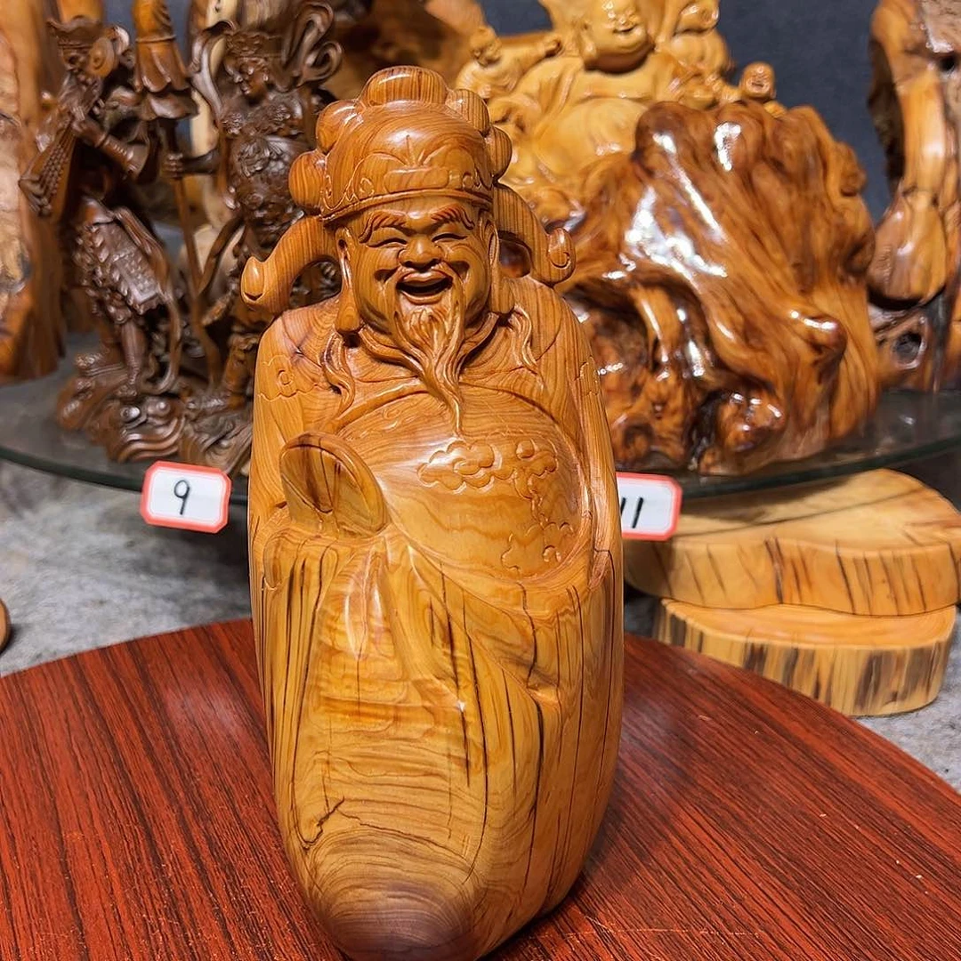 柏木（崖柏）爱****呀崖柏木手把件摆件