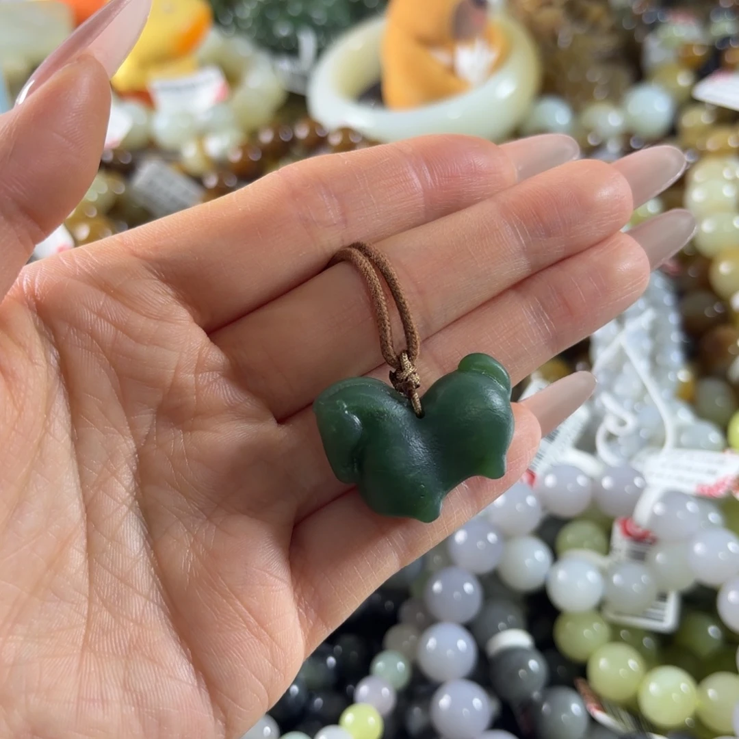 爱***）和田玉未镶嵌手串78