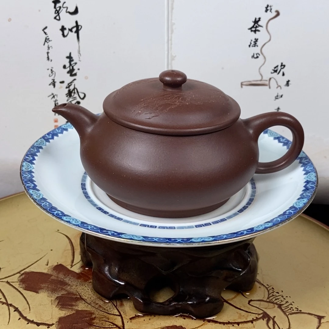 紫砂茶壶170 容量宜兴紫砂壶