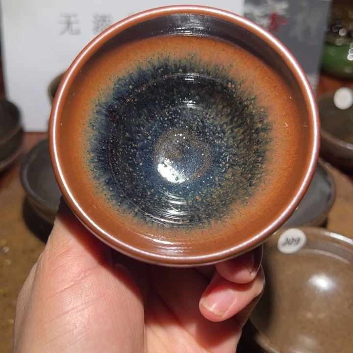 茶盏顺阳里龙窑柴烧建盏