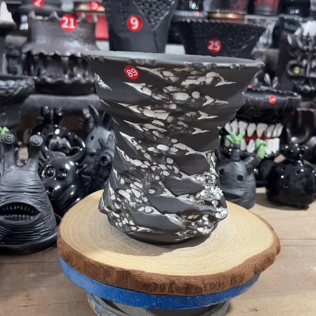 89号，口12.5高14手刻