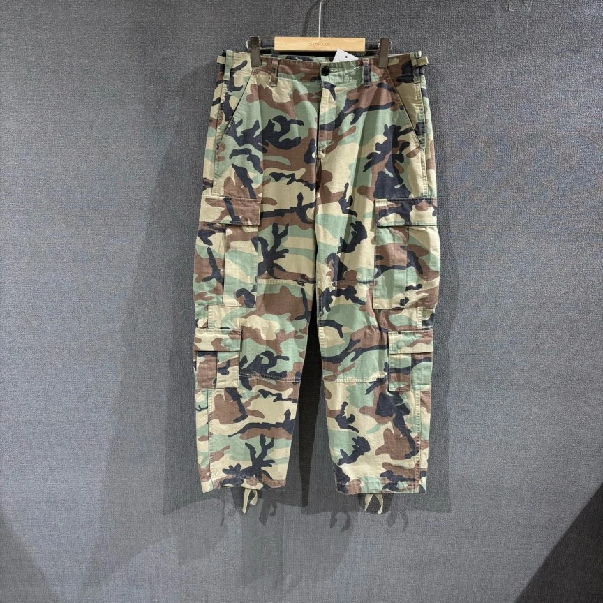 未使用 maje  Stussy（pm）迷彩工装裤 全新32码/2734