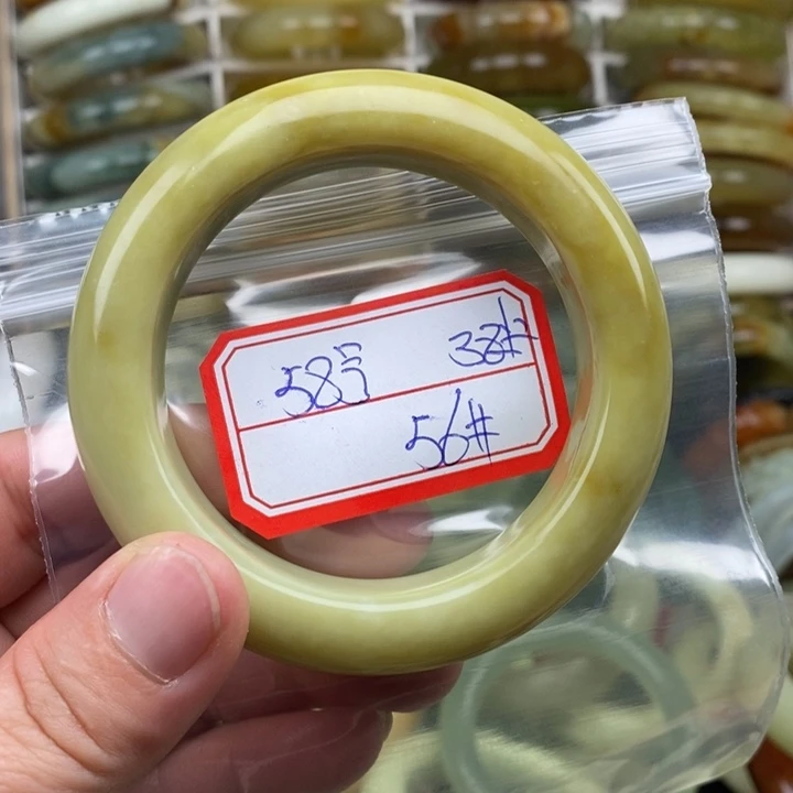 未镶嵌蛇纹石玉手绳