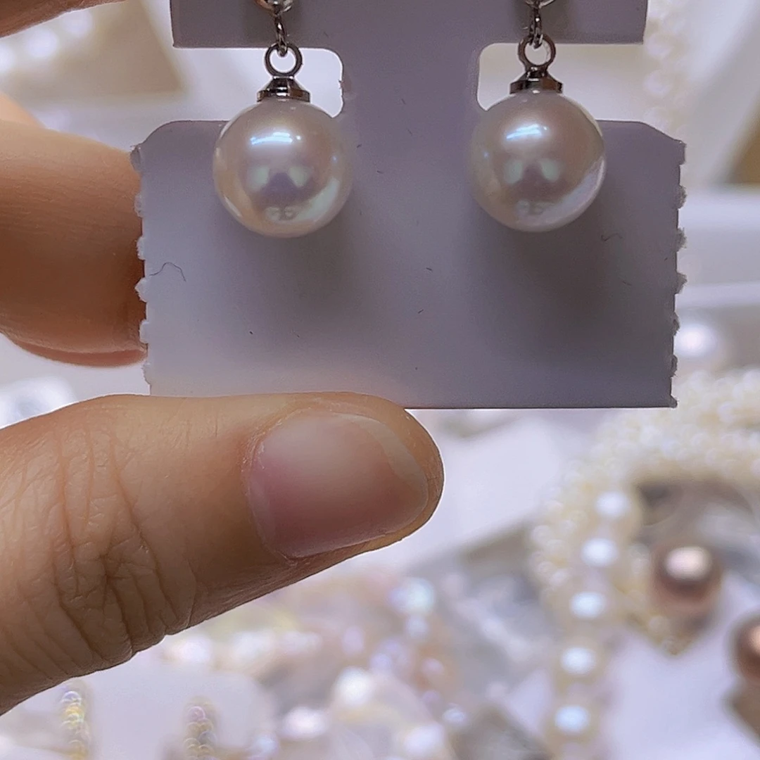 淡水珍珠吊坠耳钉未镶嵌