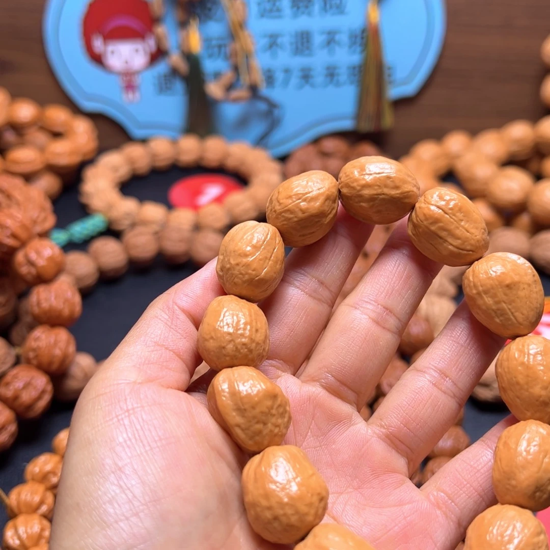 ****显桃核吊坠野生小核桃16