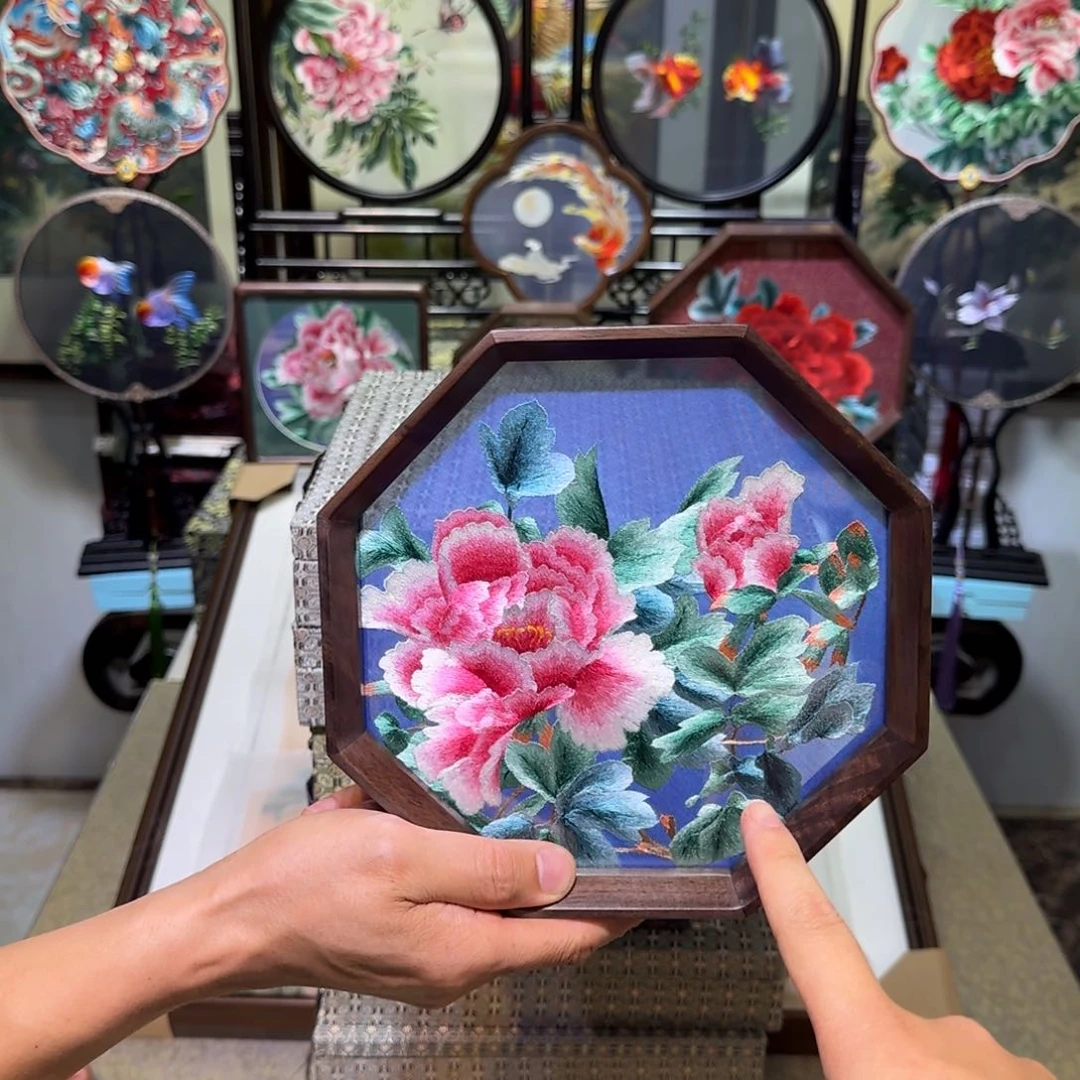 刺绣刺绣工艺精湛独特