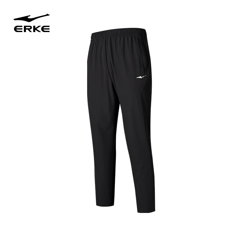 鸿星尔克男子梭织跑步户外运动休闲长裤51225002020-yl-xz