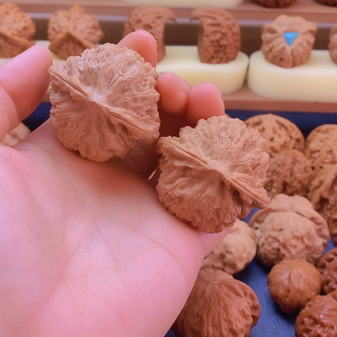 46全品苹果园狮子头文玩核桃