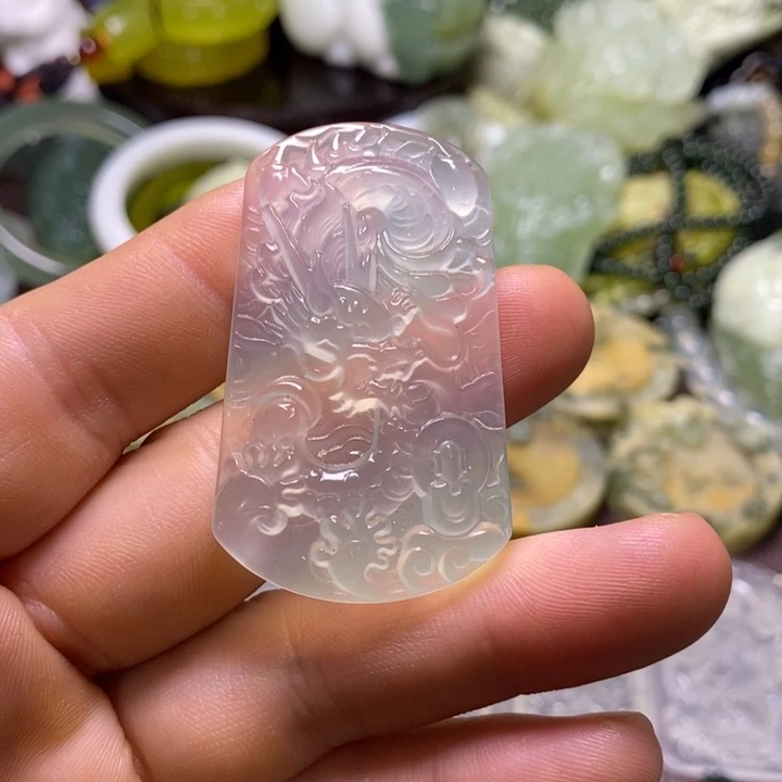 岫玉未镶嵌岫玉颈饰