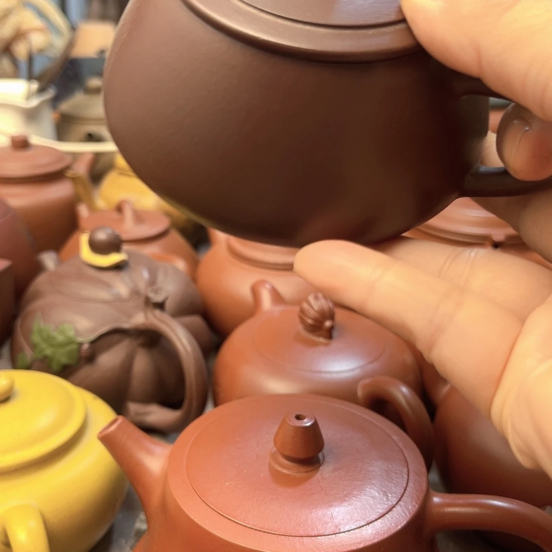 紫砂茶壶全手工制作和半手工制作