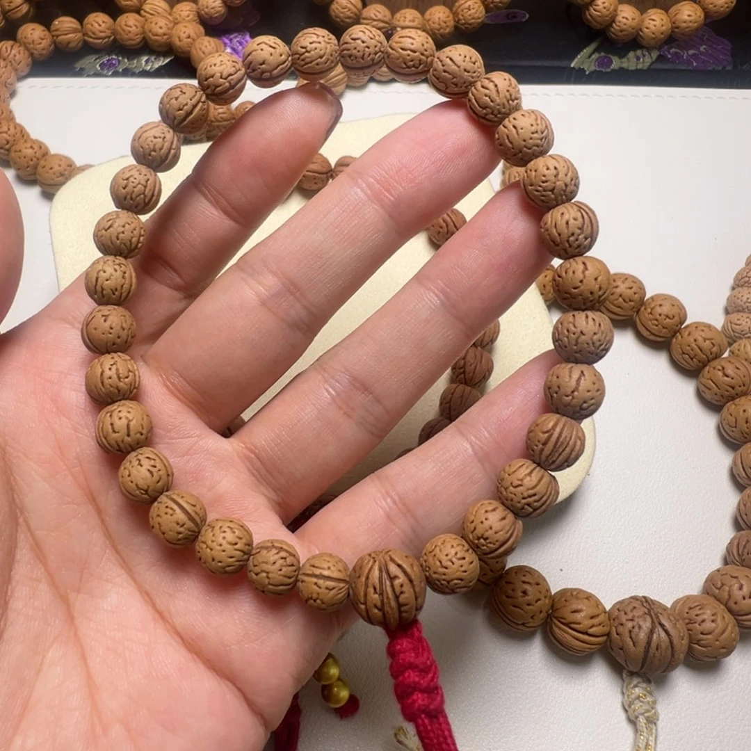 小***父手串/手链核桃山西野生桃核手串8.2
