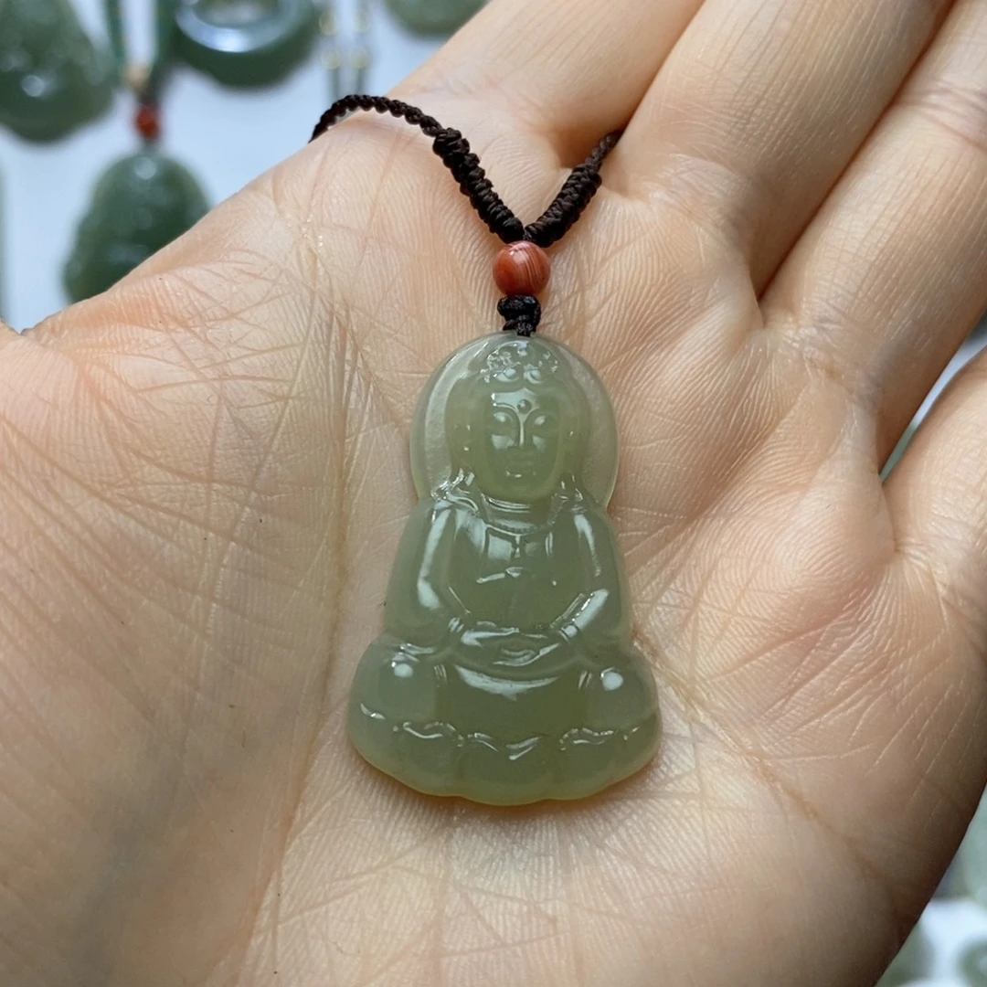 和田玉颈饰未镶嵌勇**涯