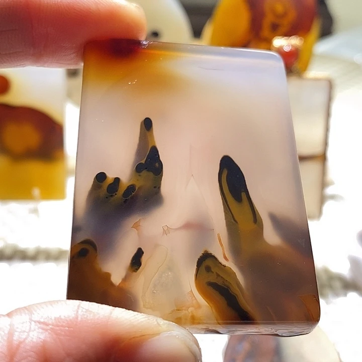 玛瑙/玉髓未镶嵌颈饰